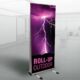 baner roll-up dwustronny outdoor drukarnia wielkoformatowa