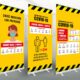 informacyjny roll-up baner covid koronawirus