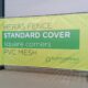 banery standard na ogrodzenia budowlane
