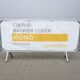 banery na barierki ochronne Mono pvc mesh druk drukarnia