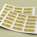 naklejki na arkuszach A3