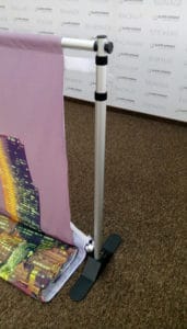 drukowana foto ścianka prosta instalacja