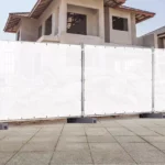 siatki banerowe na ogrodzenia tymczasowe heras