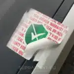 etykiety zabezpieczające gwarancyjne security void plombowe