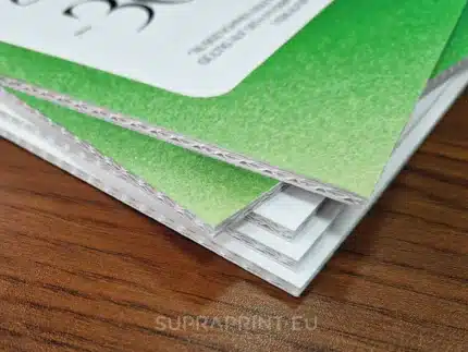 dispa ekologiczna wielowarstwowa płyta papierowa do druku cyfrowego standów i plakatów
