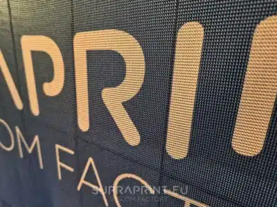 banery drukowane na tkaninie Heavy mesh