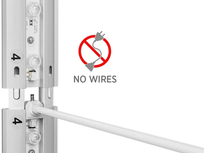 system led box montaż bez kabli