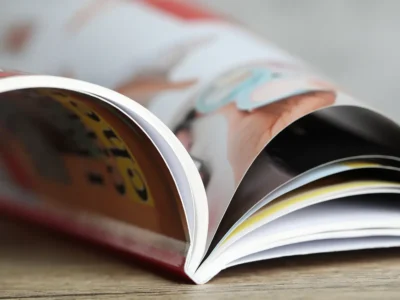 druk katalogów w oprawie klejonej