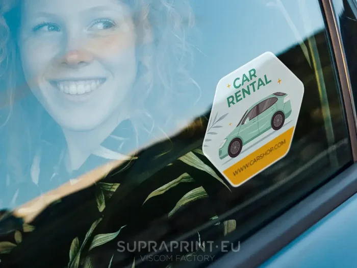 naklejki lewoczytelne klejone od wewnątrz druk online