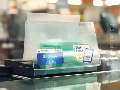 naklejki z nadrukiem od strony kleju