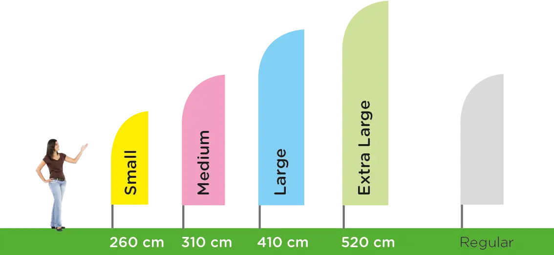 Winder Lite Regular tanie flagi reklamowe