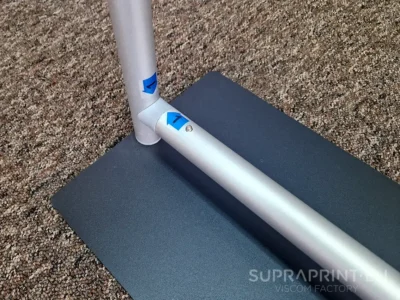 mobilny system reklamowy sposób łączenia rurek