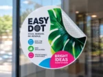 naklejki drukowane na folii easy dot